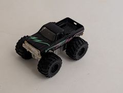 メーカー不明 モンスタートラック ミニカー ピックアップトラック 黒 現状品
