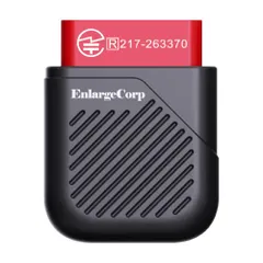 K◆エンラージ商事 OBD2 AI診断機 V900 技適マーク取得済 Bluetooth DTC確認 エラー消去 車両診断 android iOS対応 専用アプリで車両状態をスマホ確認 エンジン回転数 車速 水温 燃料系情報をリアルタイム表示 82178aae
