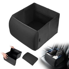 K◆CARTIST 収納ボックス 助手席 2WAY 車 シートボックス 腰 クッション 30L大容量 腰当て, 大容量, ランバーサポート, 座席, 枕として, ポケット付き, コンパクト, 多シーン対応, 日本語説明書付き 662a4979