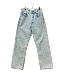 アスクユアセルフ ダメージ加工 バギー デニムパンツ メンズ SIZE 30 ASKYURSELF