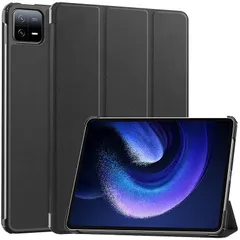 【新品】 Huos Xiaomi(シャオミ) Xiaomi Pad 6 11インチ カバー ケース タンドケース 三つ折り マグネット開閉式 スタンド機能 折り畳み 薄型 衝撃吸収 超軽量 タブレット用