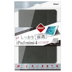 【新品】 iPad mini 4 用 ハードケースカバー ブラック TBC-IPM1507BK