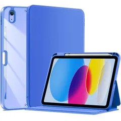 【新品】 ProCase iPad 11世代/10世代 ケース iPad(A16)11インチ 2025/10.9インチ 2022通用 ペン収納 フォリオケース 耐衝撃 保護カバー オートスリープ対応 (ブルー)