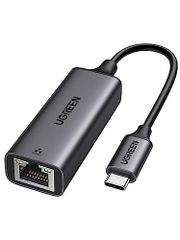 UGREEN USB-C 有線LANアダプター 1000Mbps ギガビットイーサネット 安定した高速通信 アルミ製 コンパクト ブラックma ff9fc91a