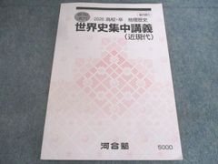 河合塾 世界史 集中講義 近現代 テキスト 2026 夏期 008S0B