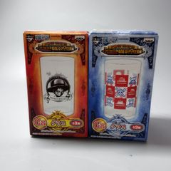 이치방쿠지 원피스 G賞 グラス 2点 ルフィ Dの意思 麦わらの一味 MF1000