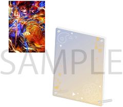 중고 グッズセット 獪岳＆我妻善逸 第五弾キービジュアル アクリルフォトフレーム＆ブロマイドセット 「鬼滅の刃」