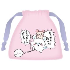 【中古】バッグ モモンガ&古本屋 「映画ちいかわ 人魚の島のひみつ 巾着ポーチ」