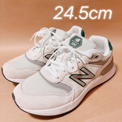 ニューバランス Fresh Foam 880 ホワイト グリーン 24.5cm 2E