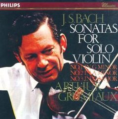 【中古】輸入クラシックCD ARTHUR GRUMIAUX / J.S.BACH：SONATAS FOR SOLO VIOLIN NOS.1.2＆3[輸入盤]