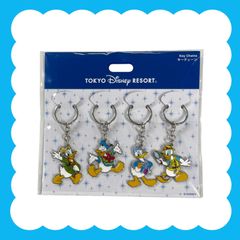 ディズニー キーチェーン ドナルド 4個 東京ディズニーリゾート TDR