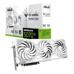 ASUS TUF GAMING GeForce RTX 5070 Ti 16GB GDDR7 ホワイト OC エディション ビデオカード TUF-RTX5070TI-O16G-WHITE-GAMING 国内正規代理店品★m d9b1f8e9