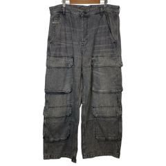 【中古】　DIESEL　デニムパンツ　Gパン　ジーンズ　ジップフライ　ワイドパンツ　カラーデニム　オーバーサイズ　Y2K　古着　/4600