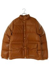 アベイシングエイプ 001DNL701007M 25周年記念50着限定レザーダウンジャケット メンズ M