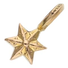 クロムハーツ 22K STACK STAR V2 スタースタックチャーム ゴールドネックレストップ メンズ
