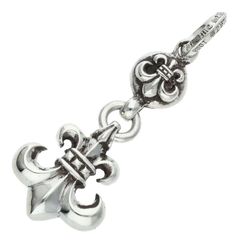クロムハーツ  1BALL BS FLEUR/1ボールBSフレアチャーム チャーム/シルバーネックレストップ メンズ