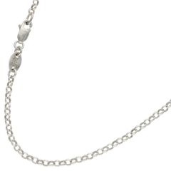 クロムハーツ NECKCHAIN R18 ロールチェーン18inch シルバーネックレス メンズ 18inch