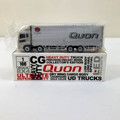 ◇ 미사용 品 京商 1/100 UD トラック クオン LEDライト ミニカー UDトラック 内袋 미개봉