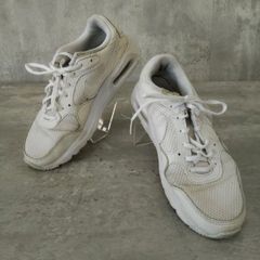 NIKE ナイキ AIR エア 靴 スニーカー 23.5 ホワイト系 オールシーズン ローカット スニーカーエア ボリュームソール カジュアル レディース ラ・ヴェリタ古着 261020-1053