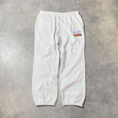 GQ7010◇BoTT × APPLE BUTTER STORE：로고 디자인 스웨트 팬츠◇XXL◇그레이계 봇 애플 버터 스토어 ABS