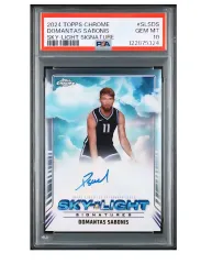 2024 トップス クロム ドマンタス サボニス スカイライト 正弦 カード Psa10