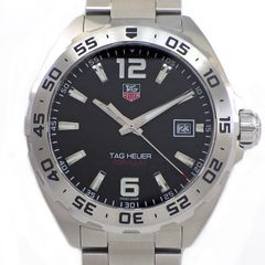 タグ・ホイヤー TAG Heuer 腕時計 フォーミュラ1 デイト WAZ1112.BA0875 2026年8月ギャラ デイト 夜光インデックス 夜光針 回転ベゼル ブラック文字盤 SS クオーツアナログ 【箱・保付き】 【中古】
