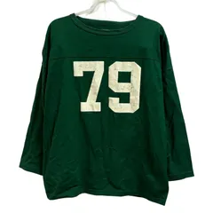 【VOTE MAKE NEW CLOTHES】ナンバリングTシャツ カットソー FREE グリーン