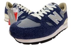 ニューバランス NEW BALANCE × CARHARTT WIP M990 CH1 MADE IN USA 28cm D WIDTH M990CH1 カーハート ネイビー ブランド古着ベクトル 중고 ▲■261026