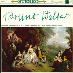 LP ブルーノ・ワルター, コロンビア 交響曲第2番二長調　交響曲第1番ハ長調 OS191 COLUMBIA MASTERWORKS