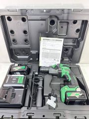 s26t-0173y【中古】【未使用】HiKOKI HIKOKI hikoki　ハイコーキ　18V　18mm　コードレスロータリハンマードリル　ハンマードリル　ドリル　DH18DPB(2XP)　セット