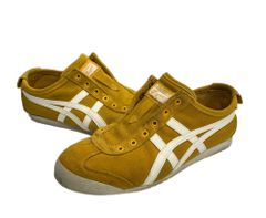 오니츠카 타이거 ONITSUKA TIGER MEXICO 66 SLIP-ON 멕시코66 슬립온 Golden Glow 골든 글로우 크림 1183C157 여성 신발 운동화 옐로우 24.5cm 101sh-2958