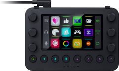 Razer レイザー Stream Controller ライブ配信 & コンテンツ制作用一体型コントローラー 指先でコントロールできる12の触覚 Switchbladeキー 簡単にオーディオ調整が可能な 6 つのタクタイルアナログダイアルと 2 サイド L