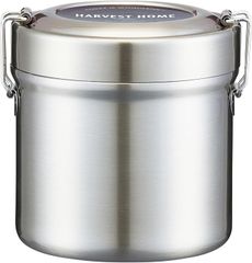 スケーター Skater 保温弁当箱 丼ぶり型 600ml 小容量 ステンレス ランチジャー 保温保冷 真空断熱構造 ベーシック STLB1AG-A 1