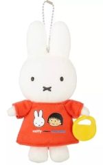 중고 雑貨 maruko meets ミッフィー マスコットキーチェーン 「ミッフィー」