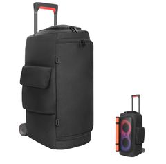 SHEAWA for JBL PartyBox Stage 320 防塵ケース カバー ナイロン 頑丈 傷防止 汚れ防止 マイクや小物類を収納可能 保護ケース 保護カバー アクセサリー 0
