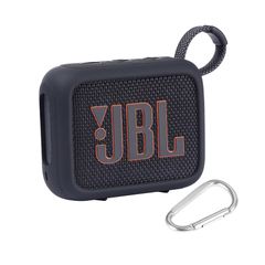 （ケースのみ）JBL GO4 Bluetoothスピーカー 保護収納シリコンケース ポータブル，ブラック‐co2CREA 0