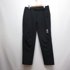 マウンテンハードウェア MOUNTAIN HARD WEAR ナイロン混 クライミング パンツ 裏起毛 L 黒 ブラック 222 OE4951 裾ドロスト アウトドア