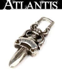 CHROME HEARTS 신주쿠점 크롬 하트 #5 대거 펜던트 매력 남성 실버 SV925 32270