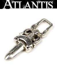 CHROME HEARTS 신주쿠점 크롬 하트 #5 대거 펜던트 매력 남성 실버 SV925 32269