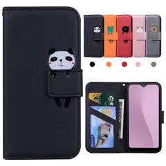 Kedic 用の Arrows We ケース 手帳型 FCG01 手帳型ケース 財布型 Arrows We F-51B スマホケース - ブラック 0