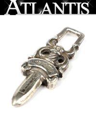 CHROME HEARTS 신주쿠점 크롬 하트 #5 대거 펜던트 매력 남성 실버 SV925 32271