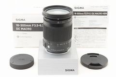 ☆極上美品☆ SIGMA シグマ 18-300mm F3.5-6.3 DC MACRO OS HSM Contemporary Canon用 ♯26102501