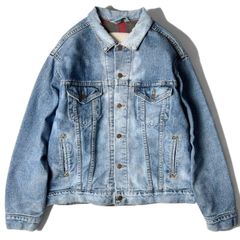 90s USA製 Levis 70427 フランネル ライナー デニム ジャケット 90年代 アメリカ製 オールド リーバイス 70505 70506