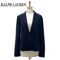 RALPH LAUREN 랄프로렌 테일러드 재킷 촛불 엠블럼 자수 10 NVY 네이비
