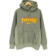 エフティーシー FTC LOGO HOODY ロゴフーディー フレイムロゴ メンズ import：M