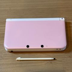 10-329 訳あり・動作品 ニンテンドー3DS LL ピンク×ホワイト