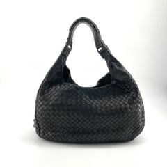 BOTTEGAVENETA（ボッテガヴェネタ） カンパーナ ミディアム イントレチャート ラムスキン 125787 トートバッグ ブラック