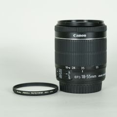 良品 フィルター付 Canon EF-S18-55mm F3.5-5.6 IS STM Canon EF-Sマウント