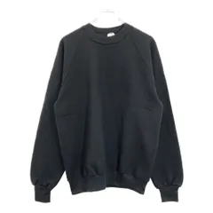 デッドストック 90年代 USA製 JERZEES / ジャージーズ 無地スウェット ブラック (メンズ L) 中古 古着 U5815