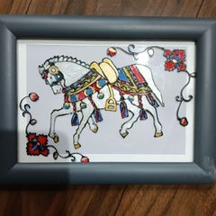 絵画 ステンドグラスアート絵